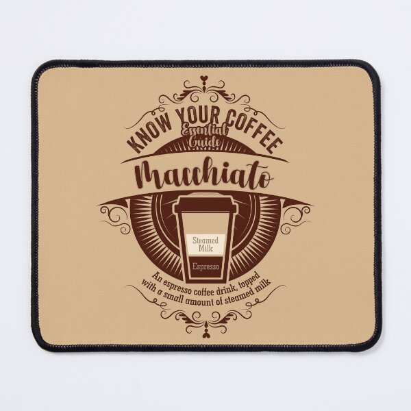 Item preview, Know Your Coffee Essential Guide Collection. Macchiato Version designed and sold by More-dan-Prints.