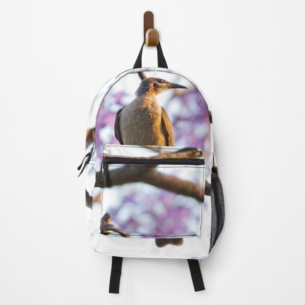 Item preview, Grey bird & Jacaranda. designed and sold by Penny Kittel.