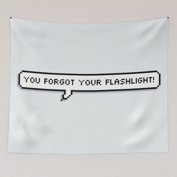 Item preview, You Forgot Your Flashlight Marble Hornets Text Bubble designed and sold by havensea.