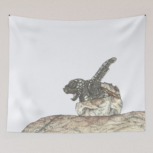 Item preview, Hatching Sea Turtle designed and sold by SerenSketches.