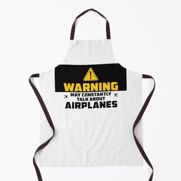 Item preview, Funny Aviation Warning Sign Talk About Airplanes - Airplanes Lover - Aviator Quote designed and sold by Ikaroots.