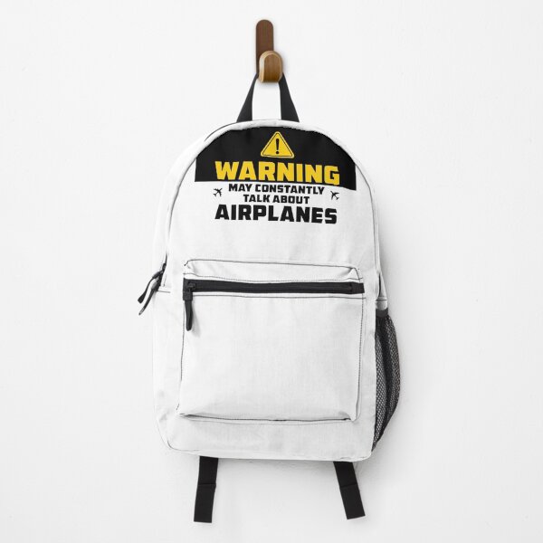 Item preview, Funny Aviation Warning Sign Talk About Airplanes - Airplanes Lover - Aviator Quote designed and sold by Ikaroots.