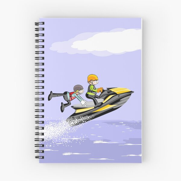 Item preview, Bold boy shows off his sensational feat on jet ski designed and sold by DibuHumor.