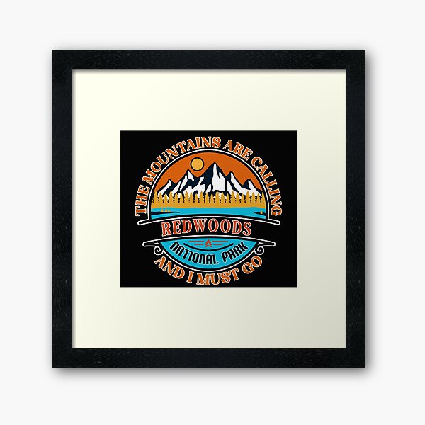 Item preview, Redwood National Park designed and sold by Nature-mark.