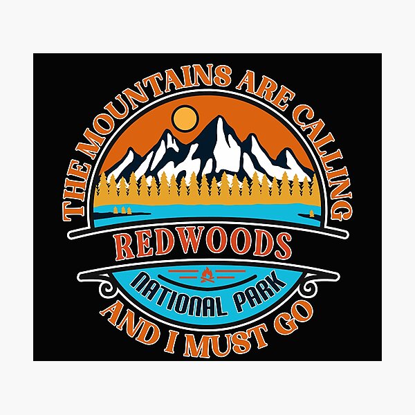 Item preview, Redwood National Park designed and sold by Nature-mark.
