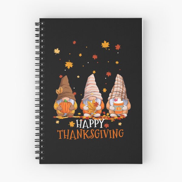 Item preview, Cute Three Gnomes Happy Thanksgiving Autumn Fall Pumpkin designed and sold by MortiStolten.
