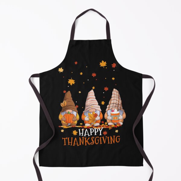 Item preview, Cute Three Gnomes Happy Thanksgiving Autumn Fall Pumpkin designed and sold by MortiStolten.