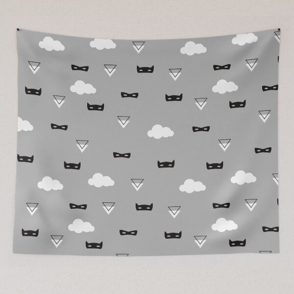 Item preview, Super Hero Masks - Grey designed and sold by Rainbows Galore.