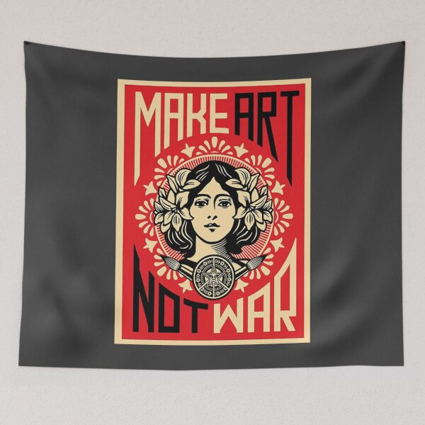 Item preview, best seller make art not war designe Classic designed and sold by TobiasBerger.
