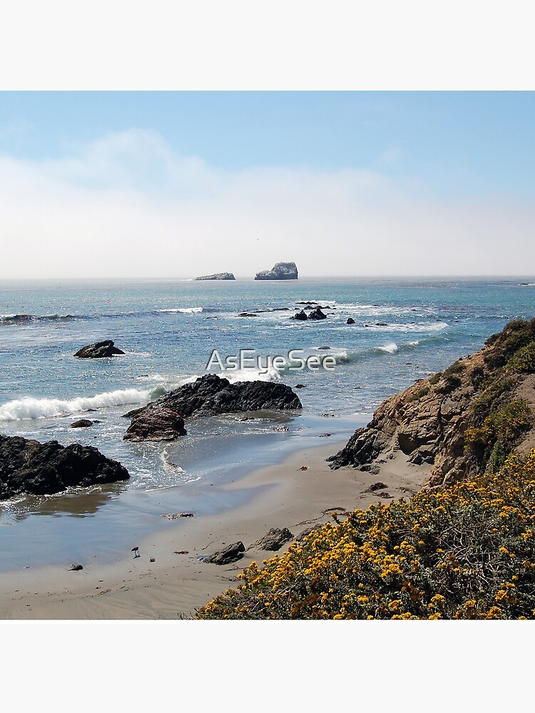 Fog Rolling Coastal by AsEyeSee