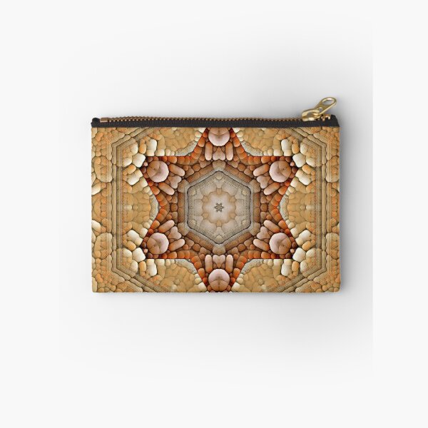 Item preview, pebble star design in natural beige terracotta brown and gold designed and sold by mister-john.