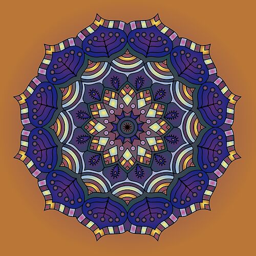 Floral Mandalas 309 (Style:8)