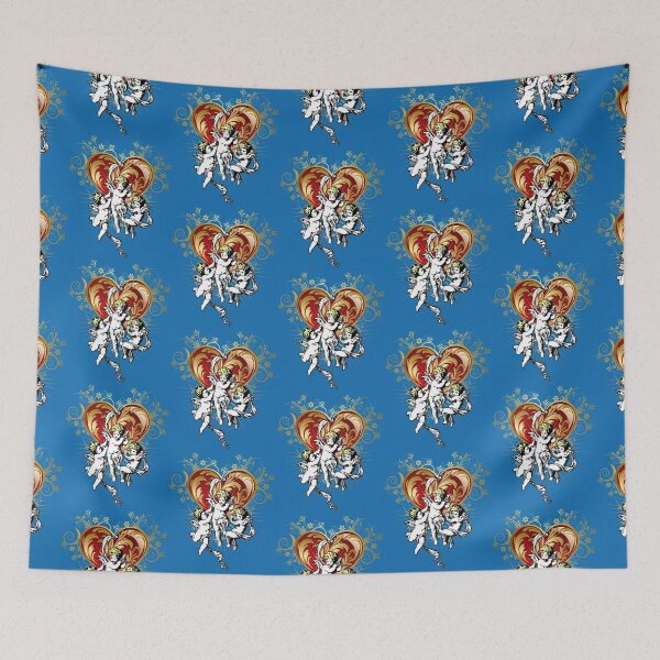 Item preview, Cupid, angel, heart, pattern, (BU) designed and sold by Vaccine159.