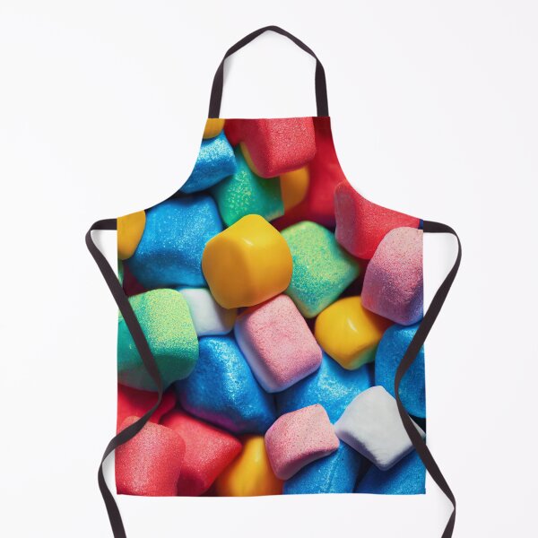 Item preview, Close Up Of Sweet Colorful Marshmallows – Midjourney Art designed and sold by MadeByRobots.