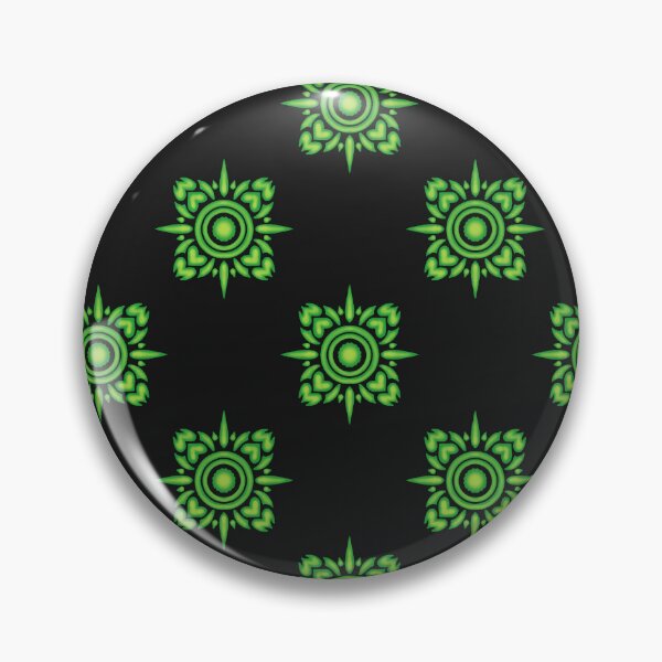 Item preview, Thai pattern seamless 004 Green black designed and sold by NUDIDUDITHAI.