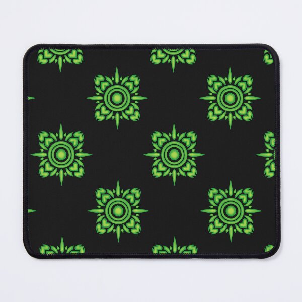 Item preview, Thai pattern seamless 004 Green black designed and sold by NUDIDUDITHAI.