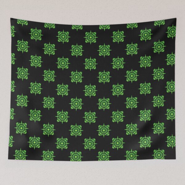 Item preview, Thai pattern seamless 004 Green black designed and sold by NUDIDUDITHAI.