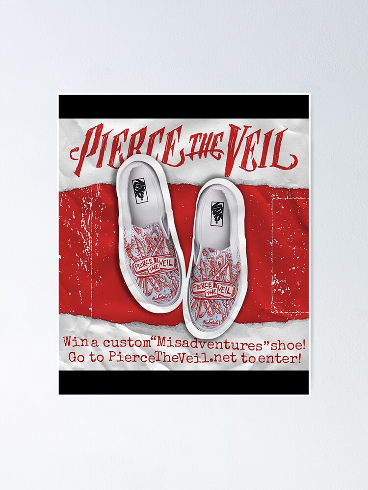 Made some misadventures shoes : r/piercetheveil