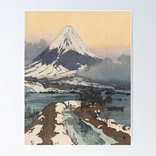 Item preview, Fuji from Kawaguchiko Lake by Hiroshi Yoshida designed and sold by LexBauer.