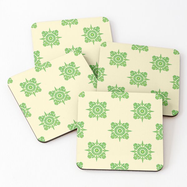 Item preview, Thai pattern seamless 005 Green Yellow designed and sold by NUDIDUDITHAI.