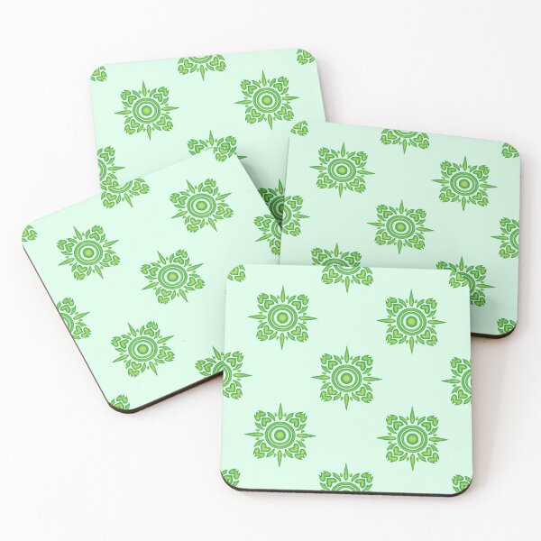 Item preview, Thai pattern seamless 005 Green designed and sold by NUDIDUDITHAI.