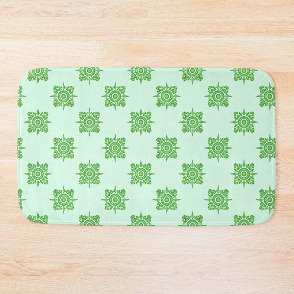 Item preview, Thai pattern seamless 005 Green designed and sold by NUDIDUDITHAI.