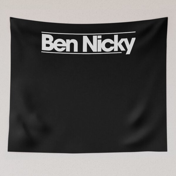 Item preview, Ben Nicky - White logo Classic T-Shirt designed and sold by Jennifer765.