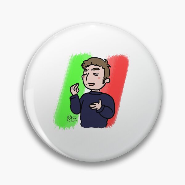 Item preview, Italian hand Nicky 1 designed and sold by brightlypainted.