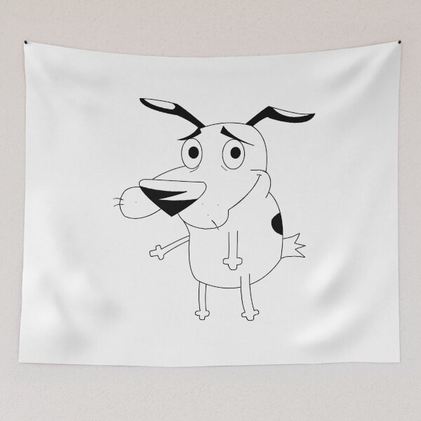 Item preview, Courage the cowardly dog designed and sold by Fabio9605.