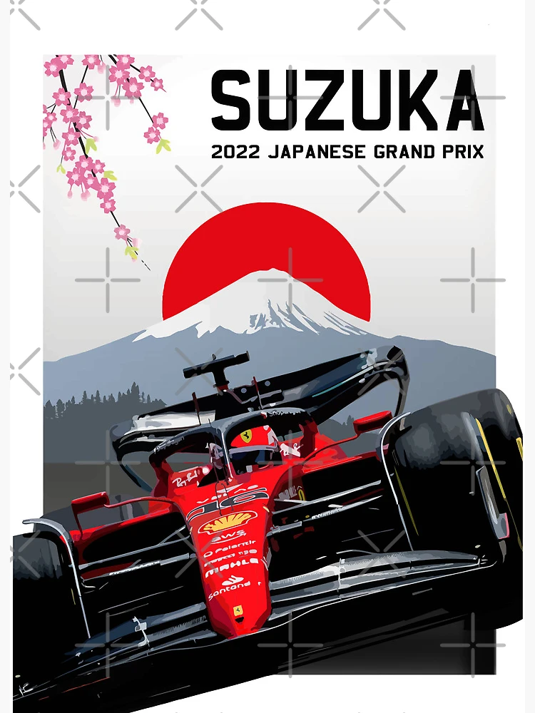 ○鈴鹿 Suzuka Grand prix Andrew Kitson ポスター Andrew Kitson 