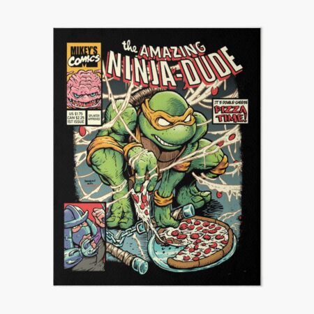 Ninja Turtles Happy Birthday Funny Art Board Print for Sale by GambleUS