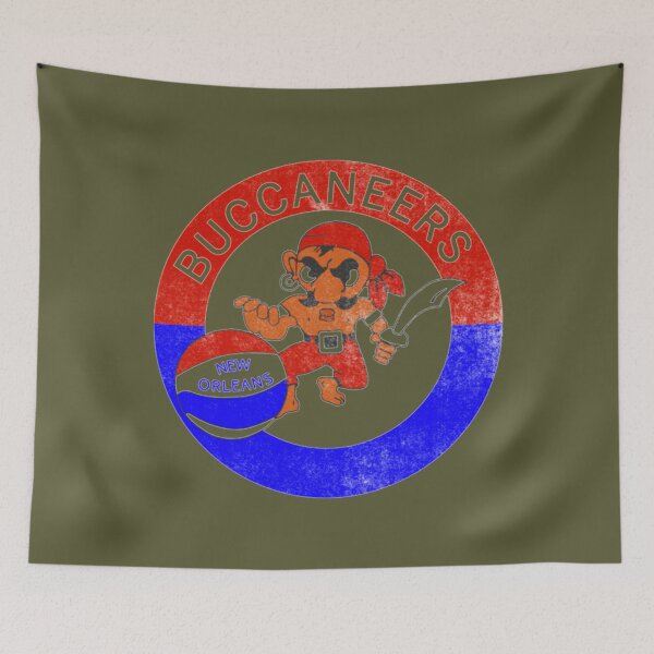 Item preview, New Orleans Buccaneers American Basketball Association (ABA) Vintage Logo designed and sold by JulioLemoine.