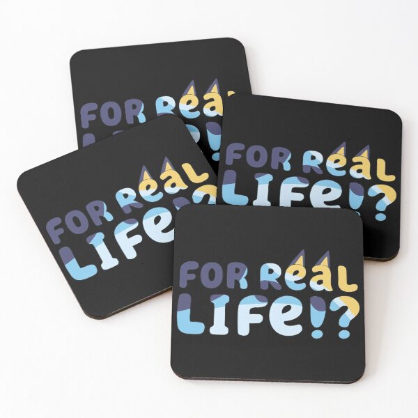 Item preview, For Real Life Blue y designed and sold by AngieChambers.