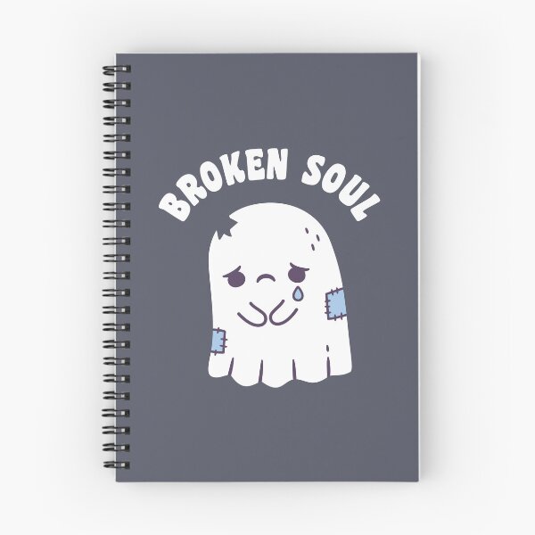 Item preview, Sad Ghost Broken Soul designed and sold by rustydoodle.