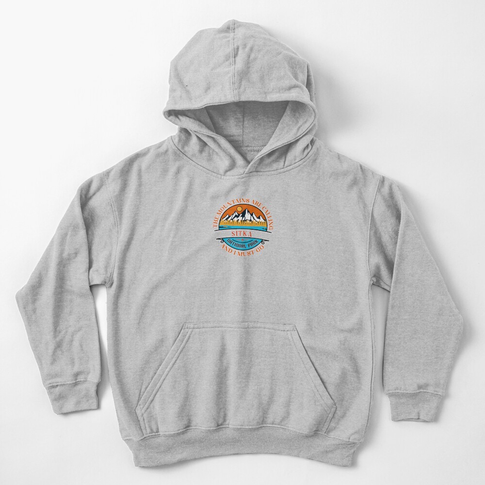 Sitka National Park Kids Pullover Hoodie