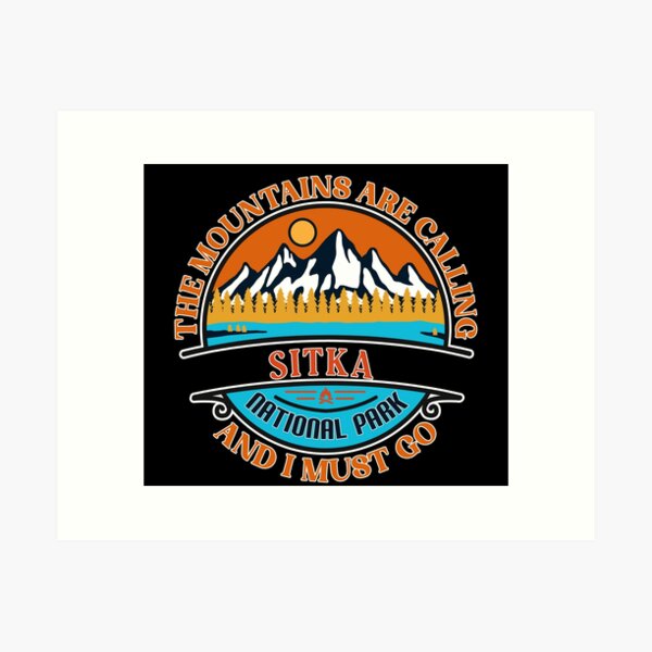 Item preview, Sitka National Park designed and sold by Nature-mark.