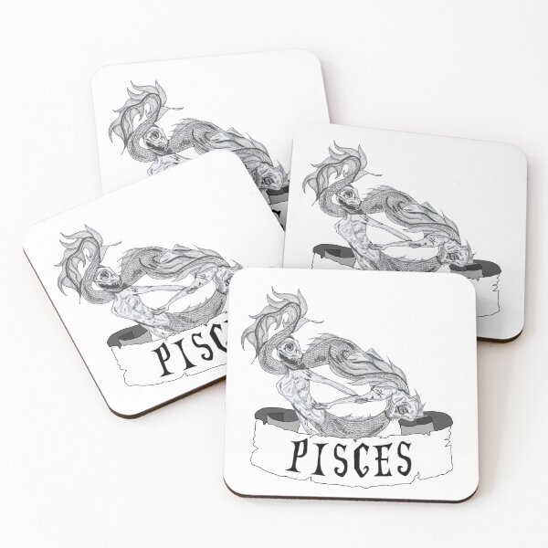 Item preview, Pisces - The Horrorscope designed and sold by LetZoeSpoilYou.