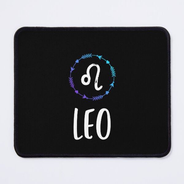 Item preview, Leo Zodiac Sign Arrow Border designed and sold by Hellofriendco.