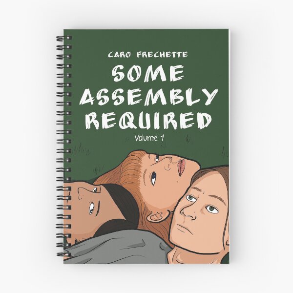Item preview, Some Assembly Required cover designed and sold by Nathan Frechette.