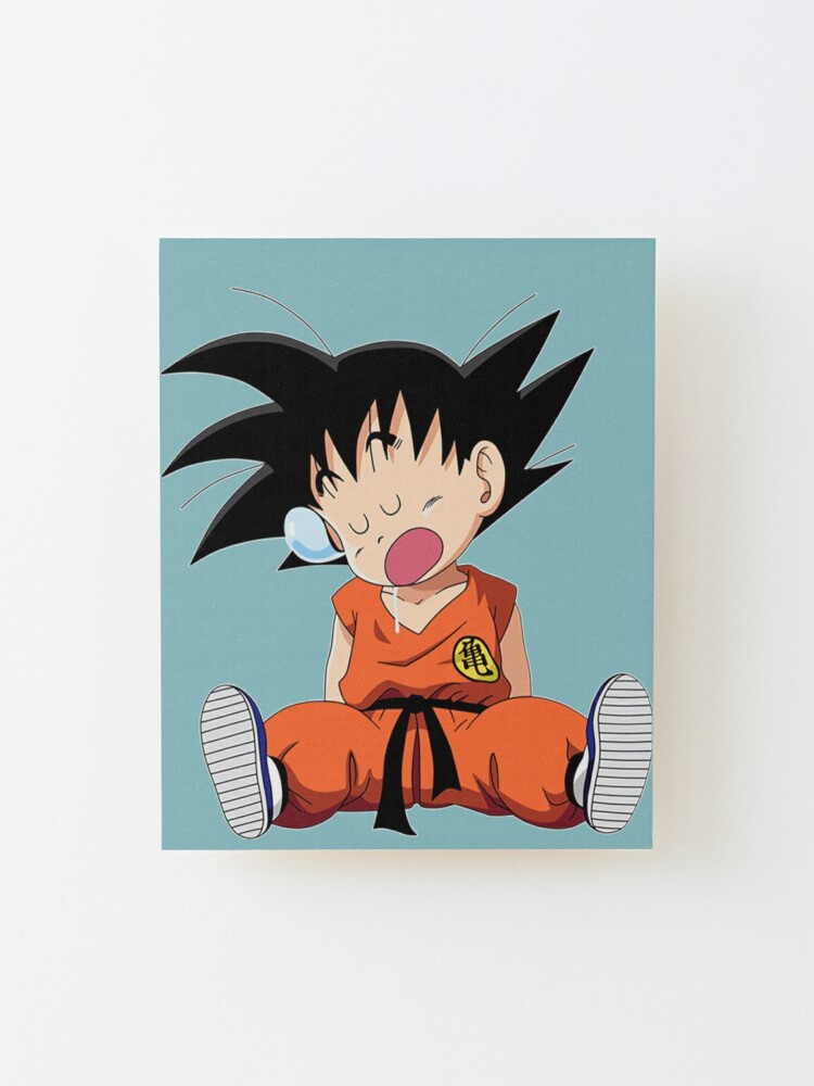 Baby Goku Sleeping Dragon Ball Z Japanese Cartoon Anime Manga