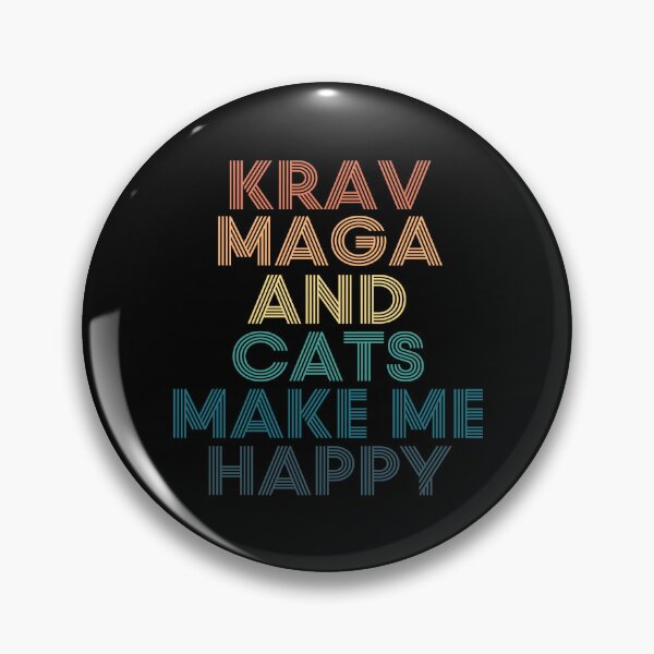 Item preview, Krav Maga And Cats Make Me Happy designed and sold by kindxinn.