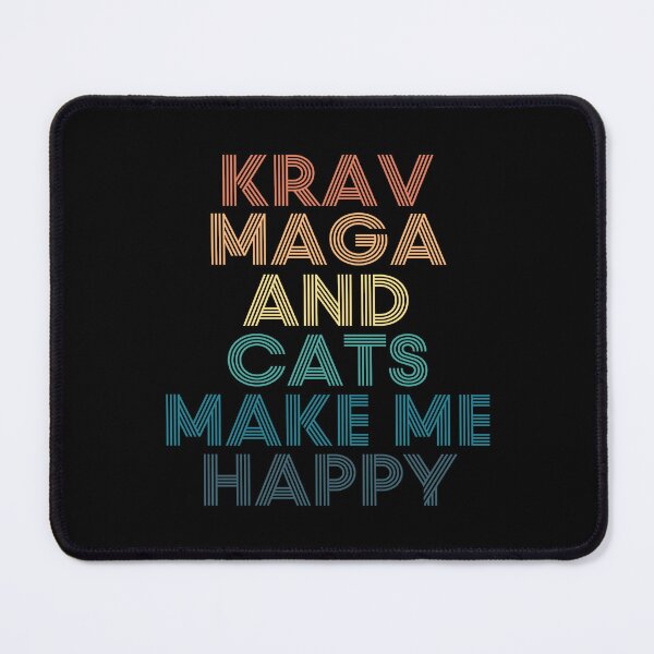 Item preview, Krav Maga And Cats Make Me Happy designed and sold by kindxinn.