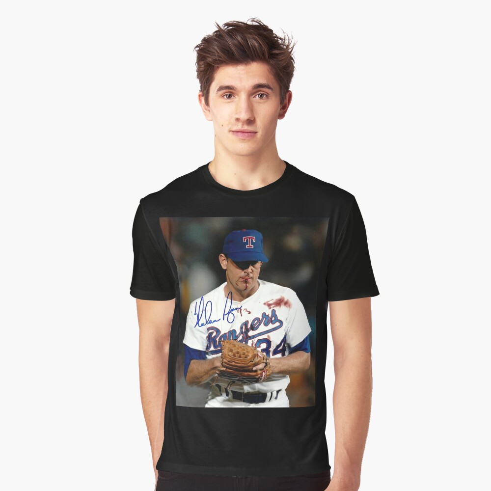 Nolan Ryan Bloody Lip Face Essential T-Shirt for Sale by KevinMarks