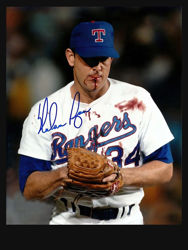 Nolan Ryan Bloody Lip Face Essential T-Shirt for Sale by KevinMarks