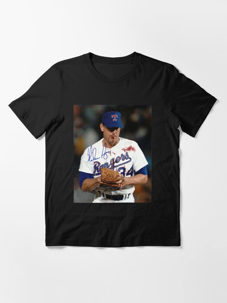 Nolan Ryan Bloody Lip Face Essential T-Shirt for Sale by KevinMarks