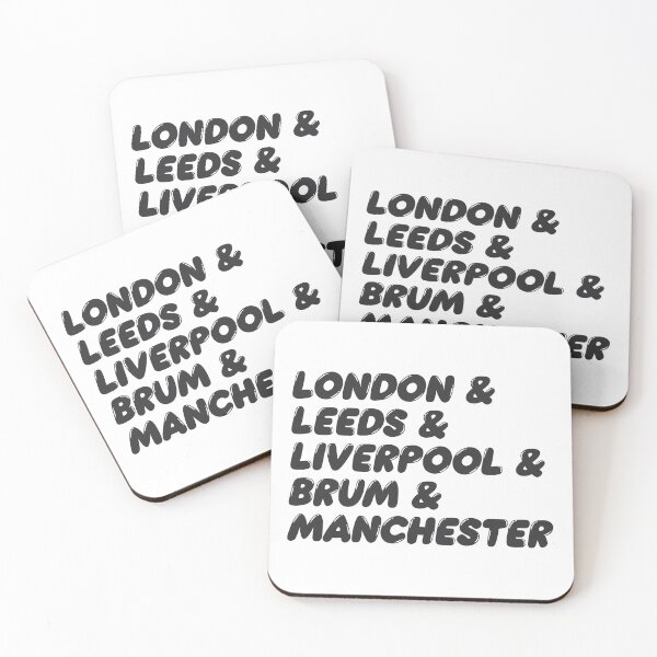 Item preview, England Cities, London, Leeds, Liverpool, Birmingham & Manchester designed and sold by TonySpencer.