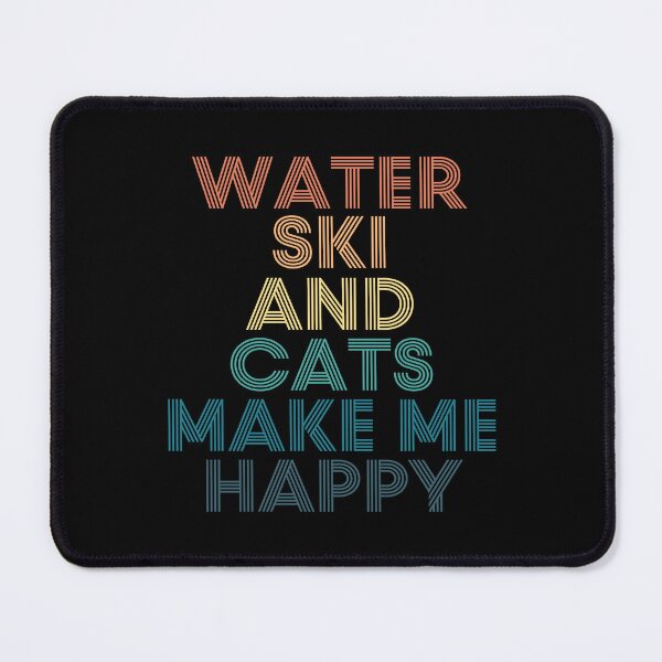 Item preview, Water ski And Cats Make Me Happy designed and sold by kindxinn.