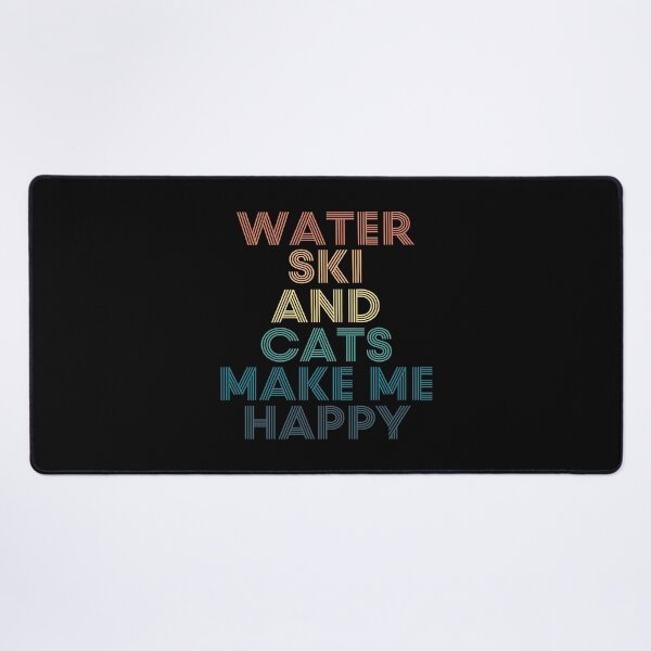 Item preview, Water ski And Cats Make Me Happy designed and sold by kindxinn.