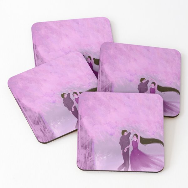 Item preview, Beren and Luthien dancing | Art print designed and sold by Leafy Impressions.