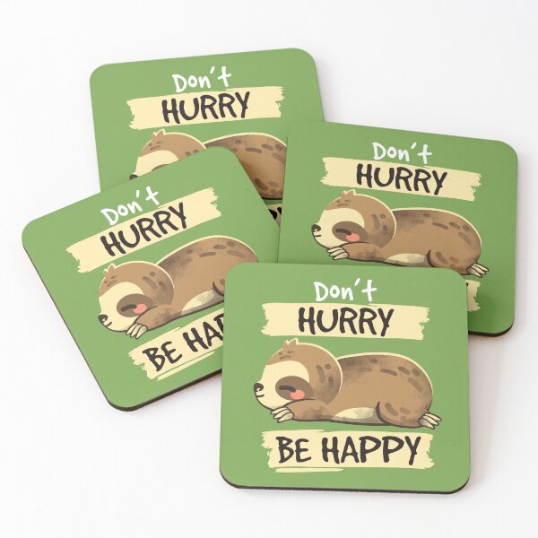 Item preview, Dont hurry be happy designed and sold by NemiMakeit.